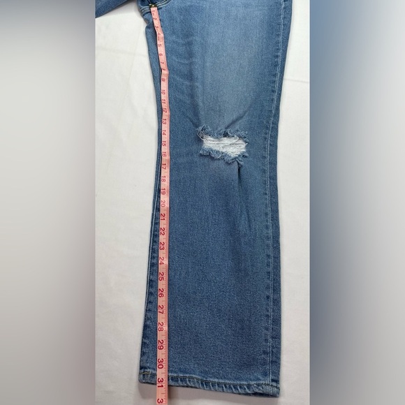 Old Navy High-Rise OG Loose Distressed Jeans Size 16 - Picture 7 of 7